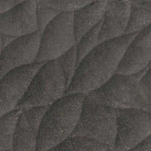 Quarz Strata Antracita Ceramic Tile - 12" x 36" x 3/8" Polished
