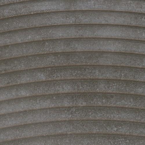 Quarz Virian Antracita Ceramic Tile - 12" x 36" x 3/8" Polished