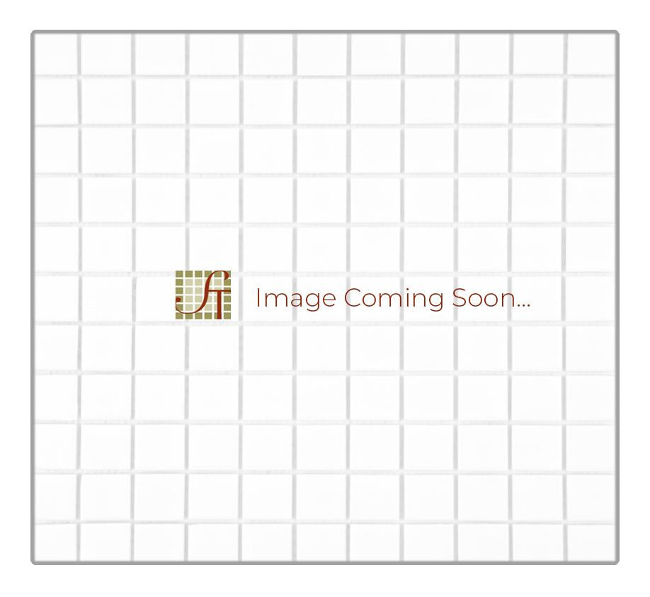 Crema Marfil Marble Mosaic - 1" x 1" with Emperador Light & Emperador Dark Polished