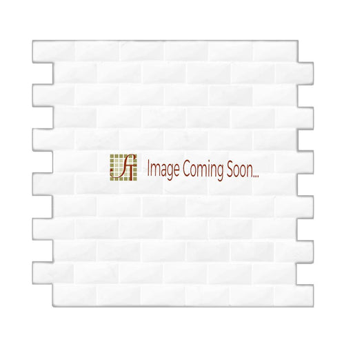 Scabos Travertine Mosaic - 1" x 2" Wavy Brick Tumbled
