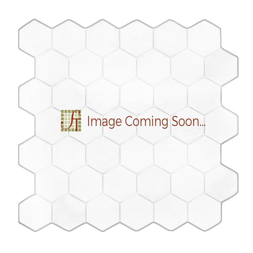 Gohara Limestone Mosaic - 2" Hexagon Honed