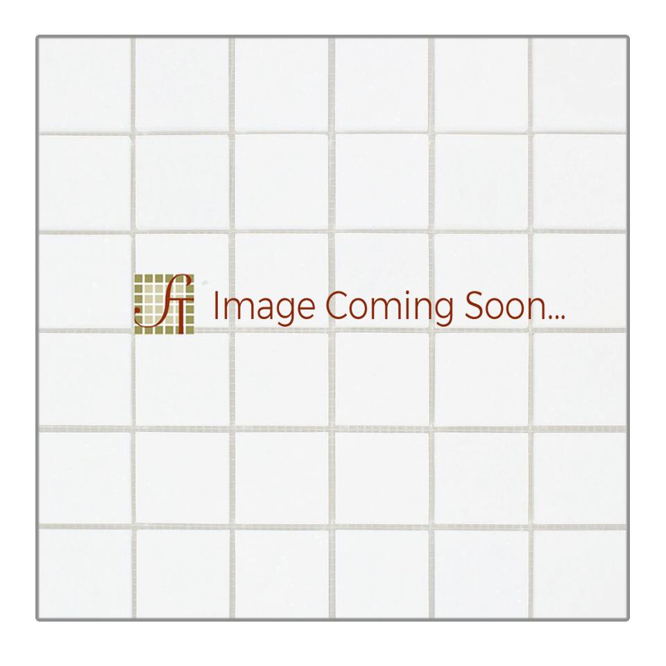 White Wood Dark Marble Mosaic - 2" x 2" Honed