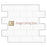 3 Color Mixed Travertine Mosaic - 2" x 4" Brick Tumbled