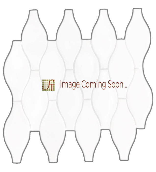 Crema Marfil Marble Mosaic - 2" x 5" Vase Polished