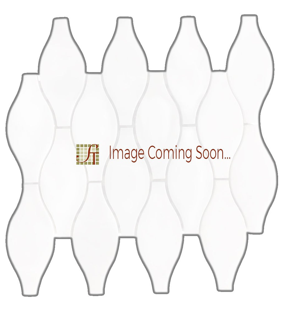 Crema Marfil Marble Mosaic - 2" x 5" Vase Polished