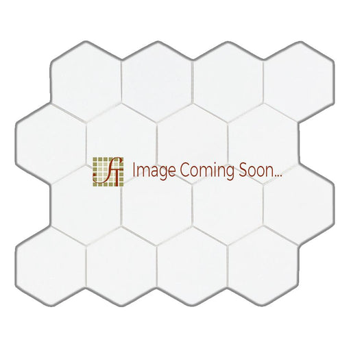 Crema Marfil Marble Mosaic - 3" Hexagon Polished
