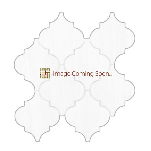 Calacatta Gold Marble Mosaic - 4" Arabesque Polished