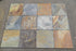 African Multi Color Natural Cleft Face, Gauged Back Slate Tile