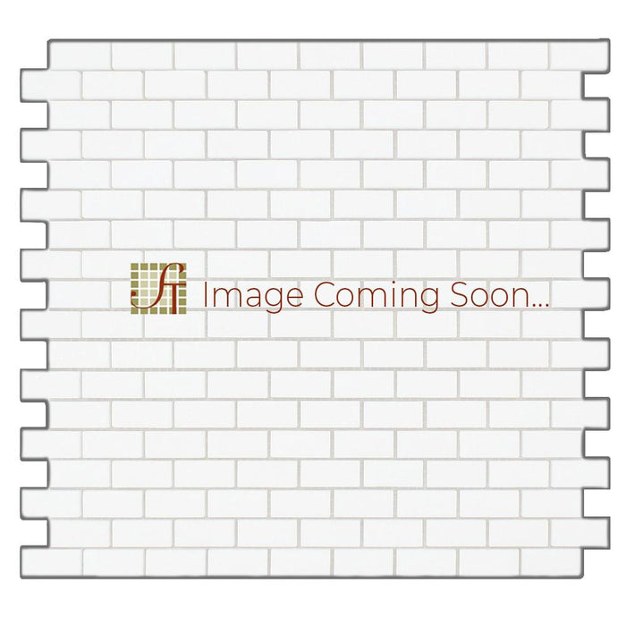 Noche Travertine Mosaic - 5/8" x 1 1/4" Baby Brick Tumbled