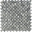Bardiglio Veincut Marble Mosaic - 1" Fan Polished
