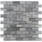 Bardiglio Veincut Marble Mosaic - 1" x 2" Brick Polished