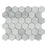 Carrara Venatino Marble Mosaic - 2" Hexagon Polished