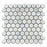 Carrara Venatino Marble Mosaic - 1 1/4" Hexagon Polished