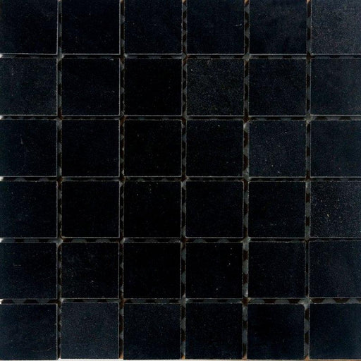 Black Galaxy Granite Mosaic - 2" x 2" Polished