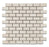 Botticino Marble Mosaic - 1" x 2" Brick Polished