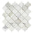 Calacatta Gold Marble Mosaic - 3" Arabesque Honed