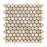 Crema Marfil Marble Mosaic - 1" Hexagon Tumbled
