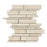 Crema Marfil Marble Mosaic - Linear Polished