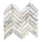 Calacatta Gold Marble Mosaic - 1" x 4" Herringbone Polished