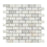 Calacatta Gold Marble Mosaic - 1" x 2" Brick Honed