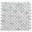 Calacatta Gold Marble Mosaic - 5/8" x 1" Oval Polished