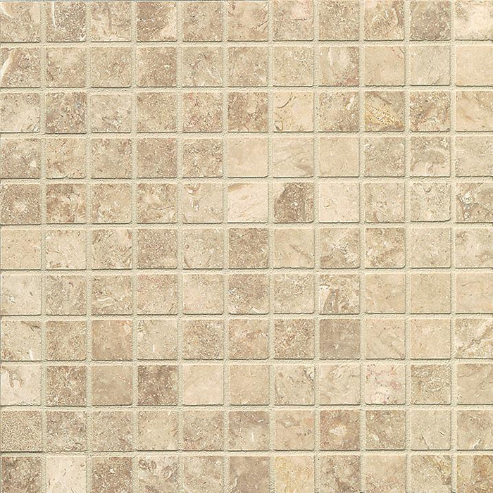 Camargo Limestone Mosaic - 1" x 1" Honed