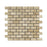 Cappuccino Marble Mosaic - 1" x 2" Brick Polished
