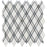 White Carrara Marble Mosaic - Lattice with Gray & Thassos White Polished