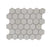 Champagne Limestone Mosaic - 2" Hexagon Honed