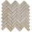 Crema Marfil Marble Mosaic - 1" x 3" Herringbone Polished
