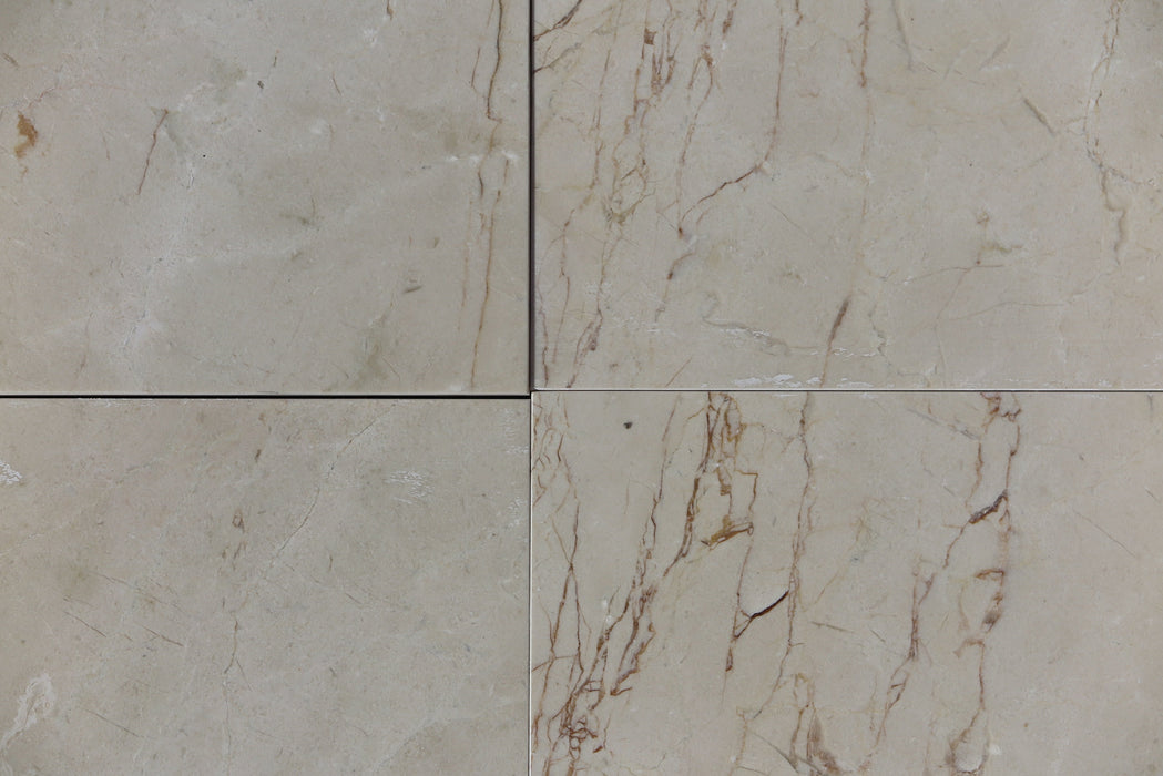 Crema Marfil Classico Marble Tile - Polished