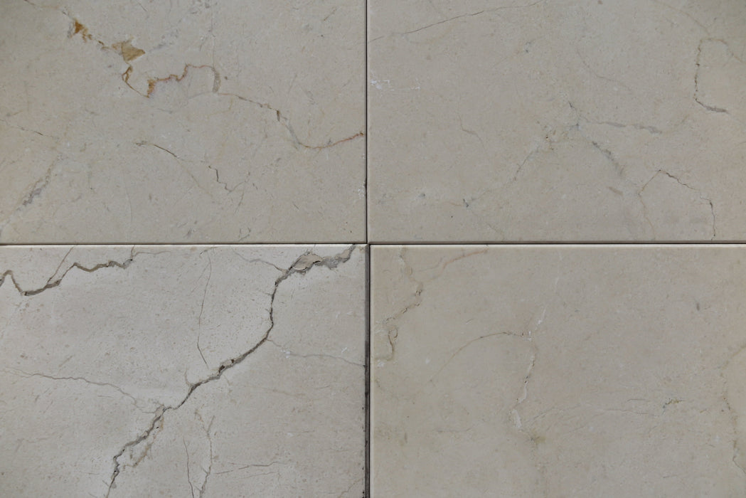 Crema Marfil Classico Marble Tile - Polished