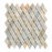 Amber Gold Quartzite Mosaic - 1" x 2" Diamond Tumbled