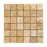 Emperador Light Marble Mosaic - 2" x 2" Polished