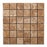 Emperador Light Marble Mosaic - 2" x 2" Tumbled