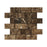 Emperador Dark Marble Mosaic - 2" x 4" Brick Polished