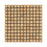 Golden Sienna Travertine Mosaic - 1" x 1" Tumbled