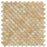Honey Onyx Mosaic - 1" Fan Polished