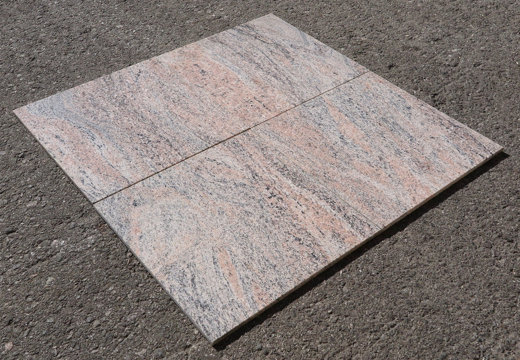 Indian Juparana Granite Tile - 12" x 12" x 5/16"