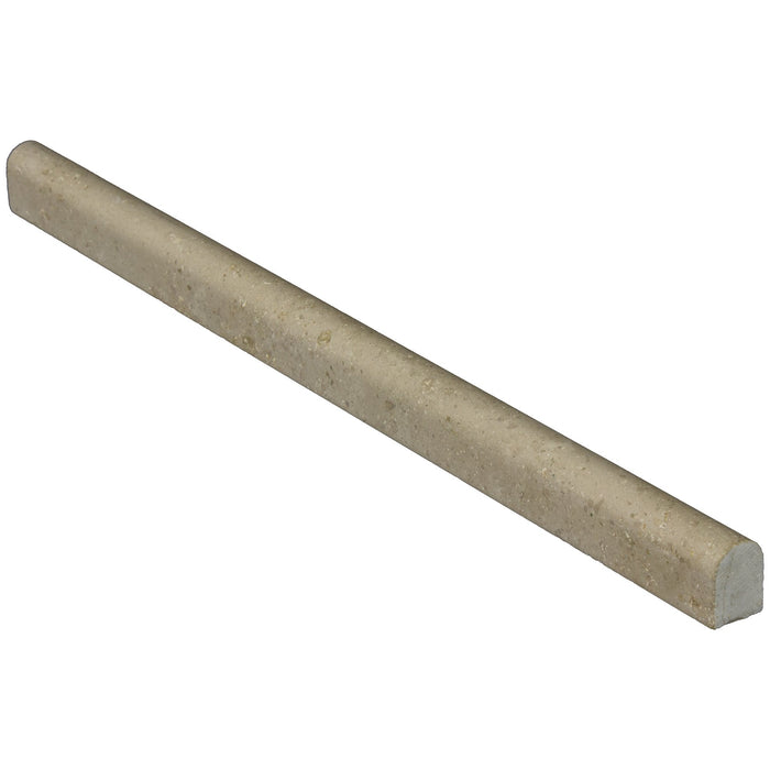 Jura Gray Limestone Liner - 1/2" x 12" Pencil Honed