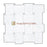 Oriental White Marble Mosaic - Large Basketweave with Gray Dots Polished