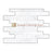 3 Color Mixed Travertine Mosaic - Linear Tumbled