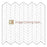 White Wood Marble Mosaic - Mini Chevron Honed & Split Face