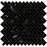 Negro Marquina Marble Mosaic - 5/8" x 1 1/4" Mini Herringbone Polished