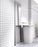Matte Neo White Quilt Ceramic Tile - 12" x 36" x 3/8"