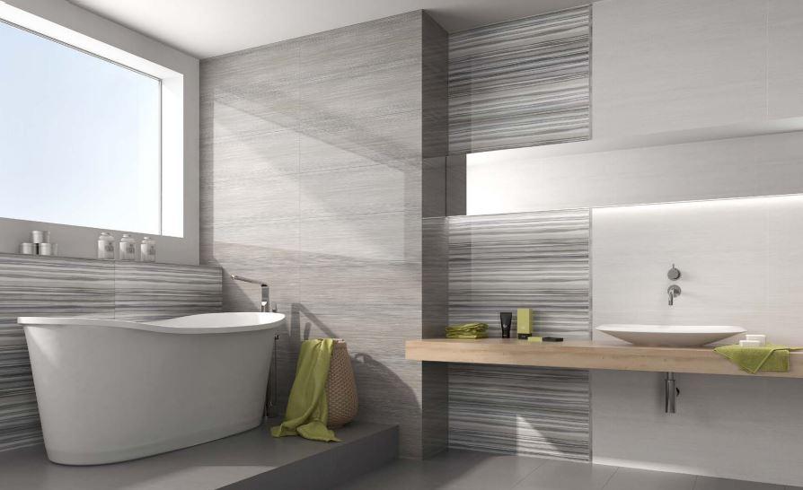 Polished Velvet Modul Blanco Ceramic Tile - 12" x 36" x 3/8" 