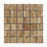 Noche Vein Cut Travertine Mosaic - 2" x 2" Polished