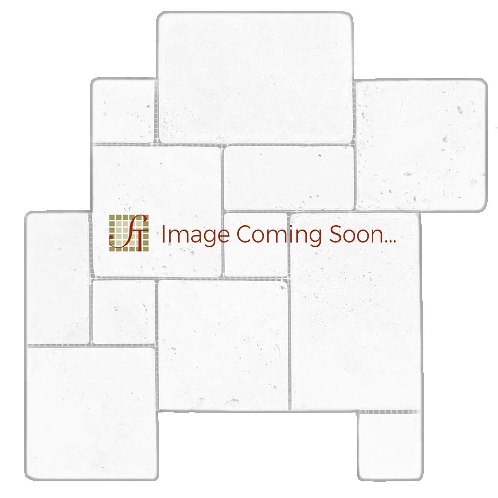 Durango Travertine Mosaic - Opus Mini Pattern Tumbled