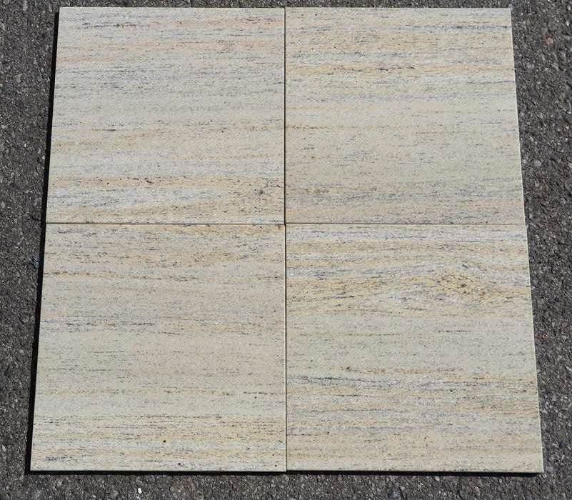 Polished Rare Ivory Granite Tile - 12" x 12" x 5/16" 
