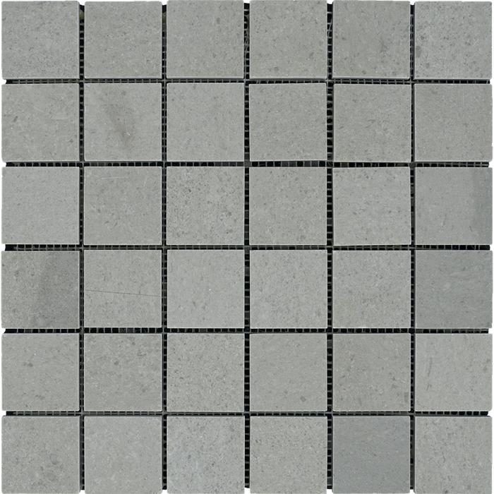 Tao Gray Marble Mosaic - 2" x 2" Polished